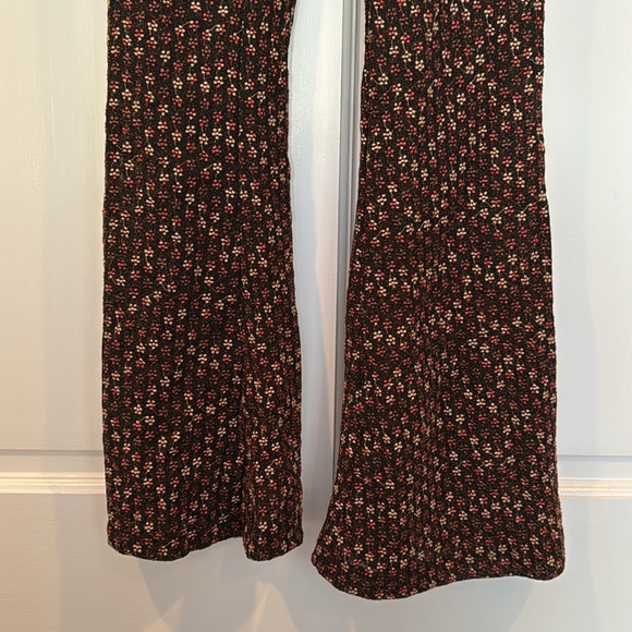 Free People Brown Patterned Pants - Picture 4 of 5